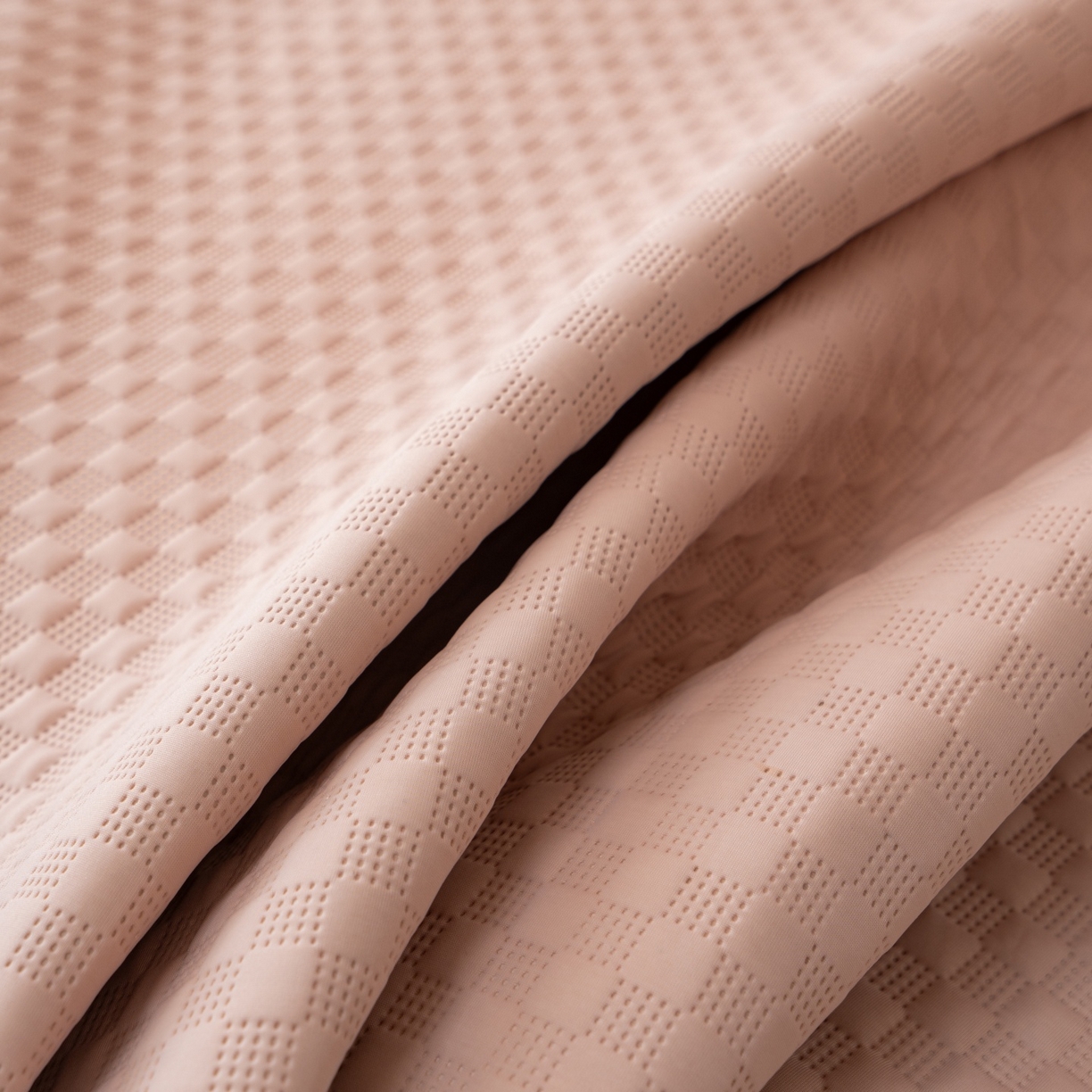 91家纺网 家纺一手货源 找家纺 （总）凌云家纺 2026新款锦纶凉感冰丝席三件套冰格空气席可机洗学生席