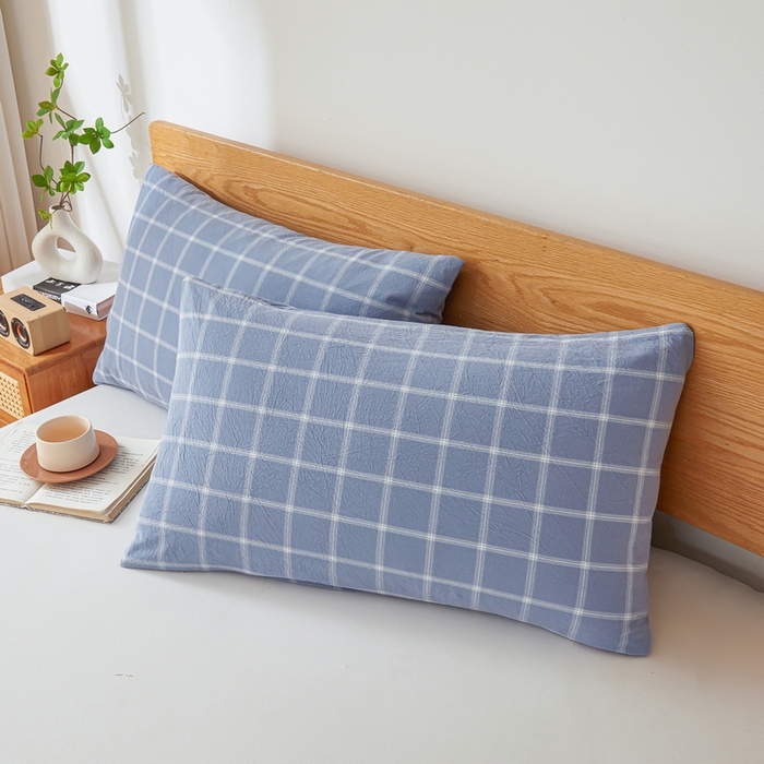 91家纺网 家纺一手货源 找家纺 猎鹿人家纺 2026新款A类水洗棉新疆棉花夏被 被子被芯 布鲁蓝