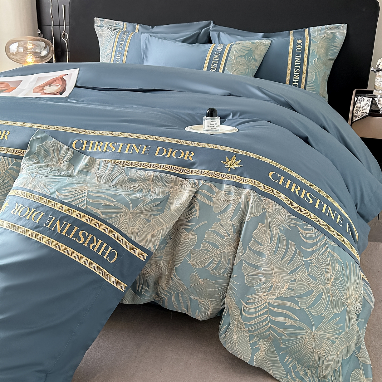 91家纺网 家纺一手货源 找家纺 （总）置顶家纺 2026新款羽枫亲肤提花刺绣四件套