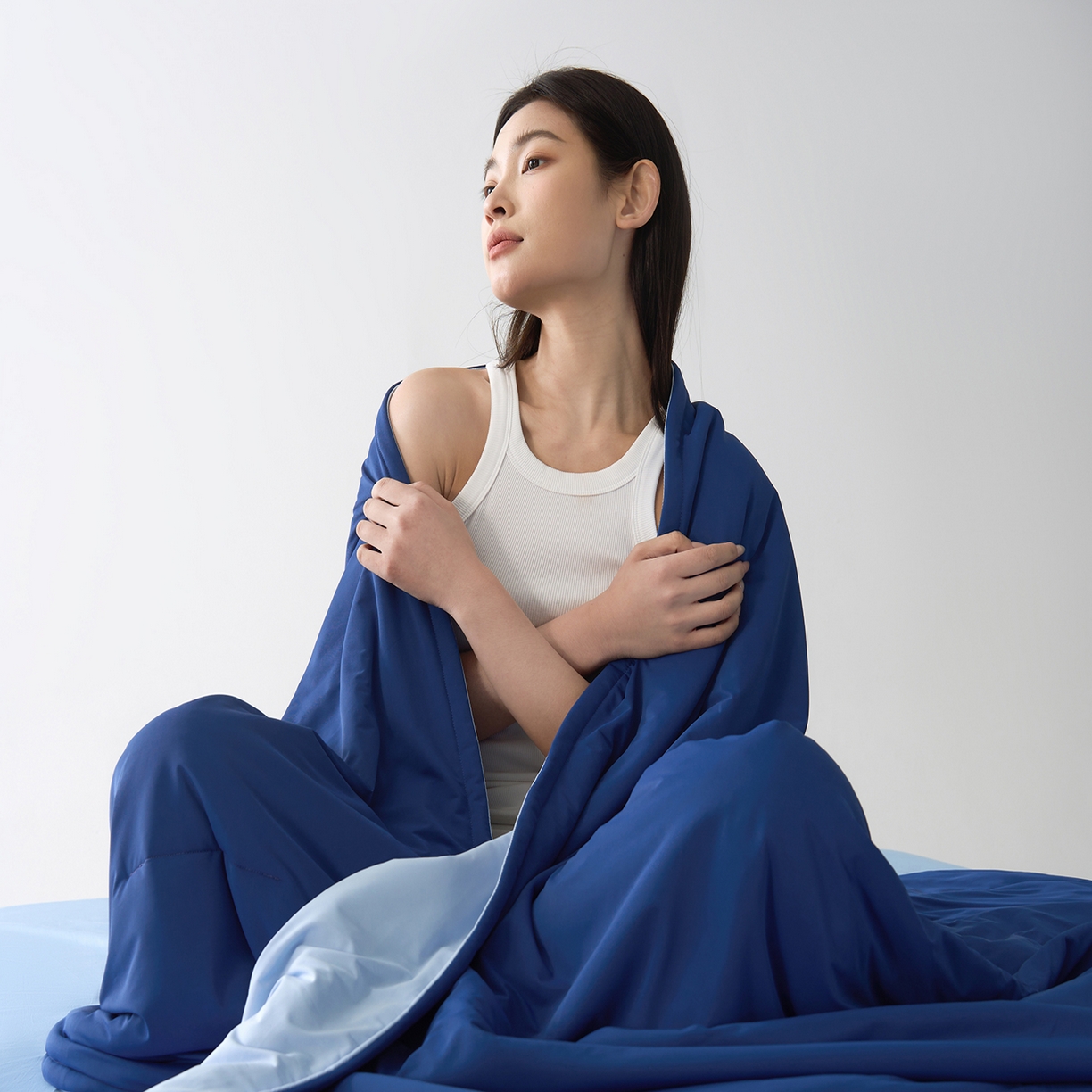 91家纺网 家纺一手货源 找家纺 （总）恒科家纺 2026春夏新款某朵同款质量夏季双感深睡被夏被夏凉被pro3.0（含包装）