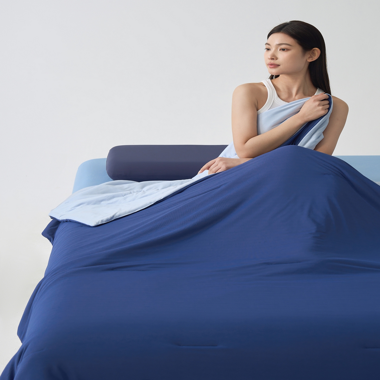 91家纺网 家纺一手货源 找家纺 （总）恒科家纺 2026春夏新款某朵同款质量夏季双感深睡被夏被夏凉被pro3.0（含包装）