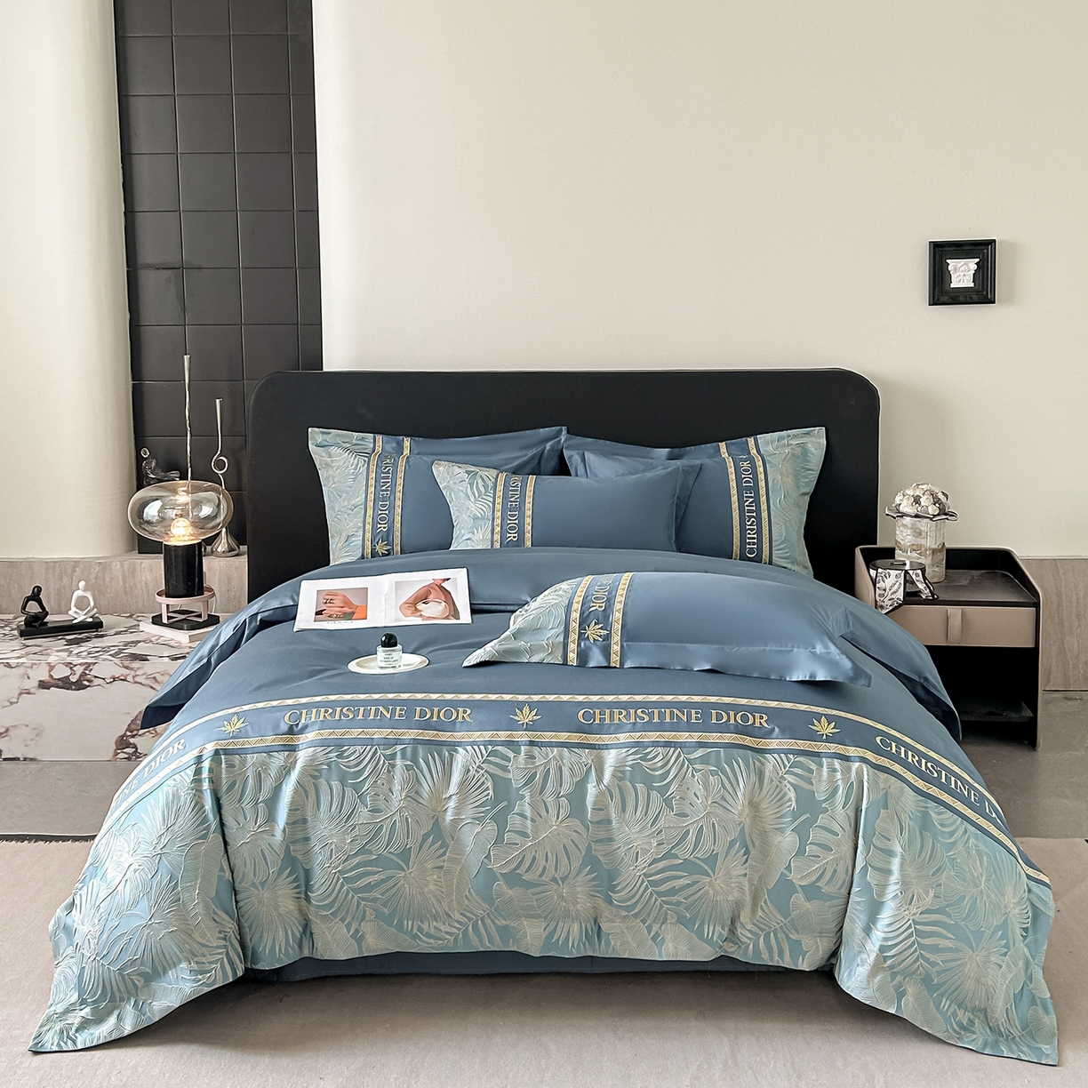 91家纺网 家纺一手货源 找家纺 （总）置顶家纺 2026新款羽枫亲肤提花刺绣四件套