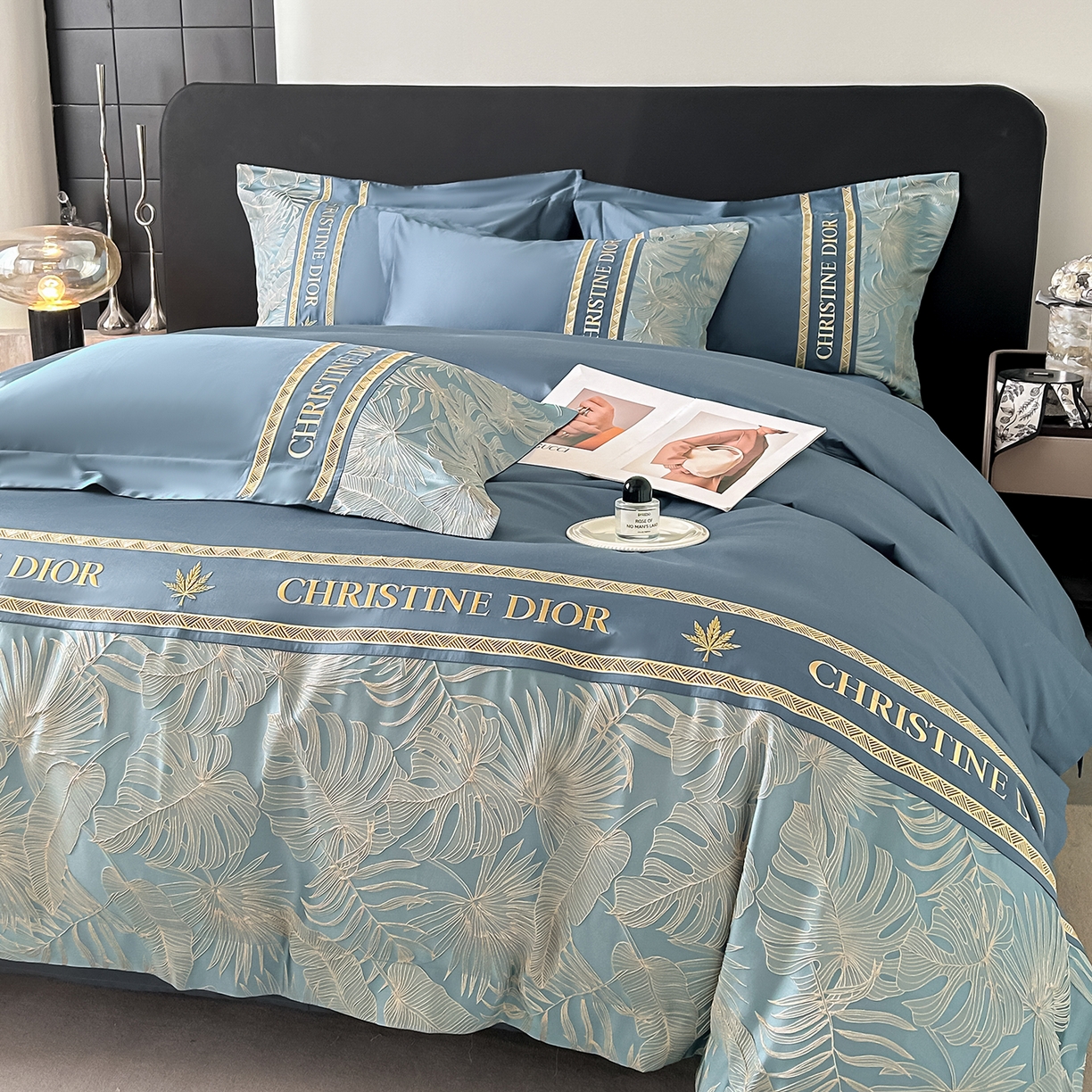 91家纺网 家纺一手货源 找家纺 （总）置顶家纺 2026新款羽枫亲肤提花刺绣四件套