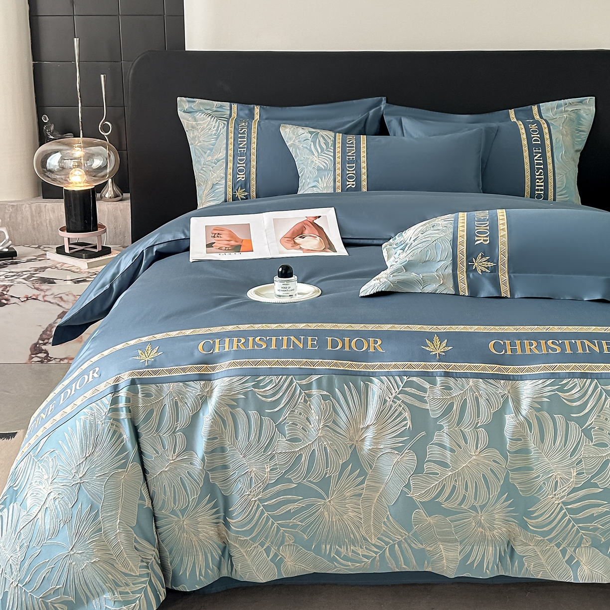 91家纺网 家纺一手货源 找家纺 （总）置顶家纺 2026新款羽枫亲肤提花刺绣四件套