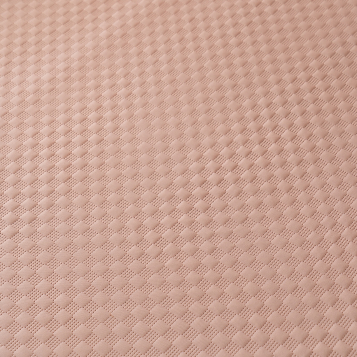 91家纺网 家纺一手货源 找家纺 凌云家纺 2026新款锦纶凉感冰丝席三件套冰格空气席可机洗学生席 冰格空气席-裸粉