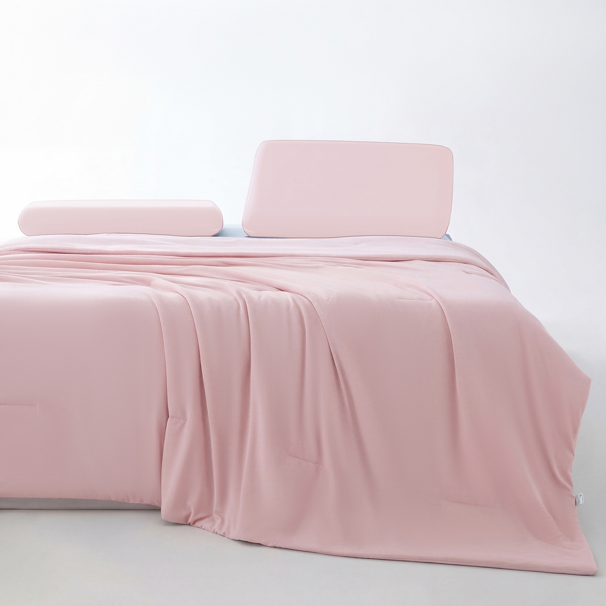 91家纺网 家纺一手货源 找家纺 恒科家纺 2026春夏新款某朵同款质量夏季双感深睡被夏被夏凉被pro3.0（含包装） 柔云粉