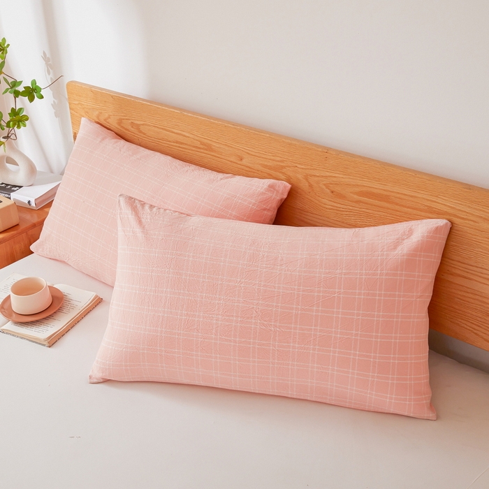 91家纺网 家纺一手货源 找家纺 猎鹿人家纺 2026新款A类水洗棉新疆棉花夏被 被子被芯 海棠粉