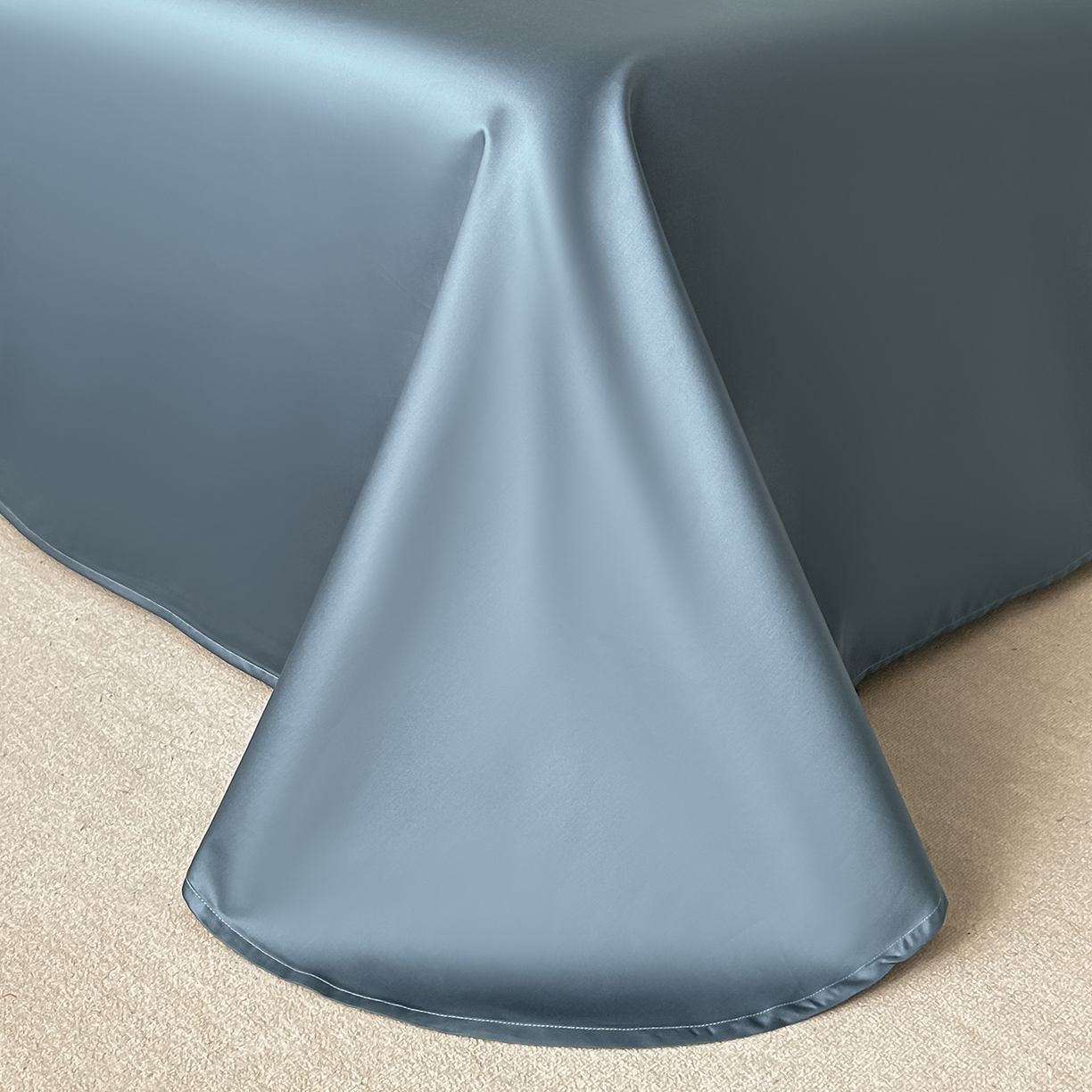 91家纺网 家纺一手货源 找家纺 置顶家纺 2026新款羽枫亲肤提花刺绣四件套 羽枫-宾利蓝