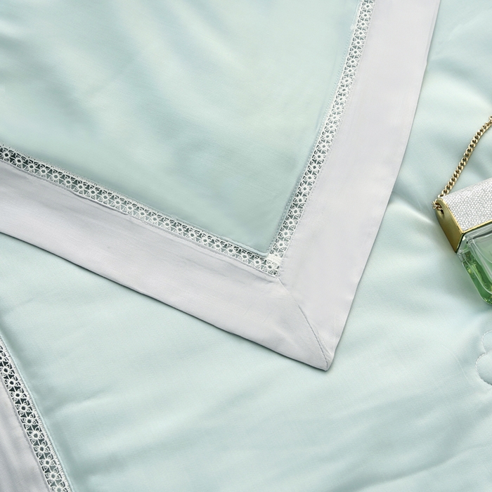 91家纺网 家纺一手货源 找家纺 薇玛仕 2026春夏新款镂空款60天丝莱赛尔蚕丝纯色夏凉被空调被 莫兰迪