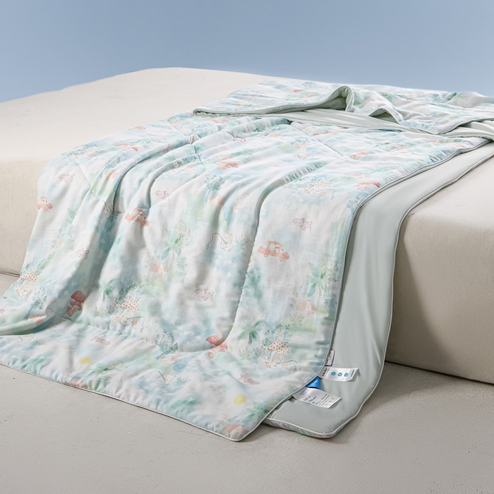 91家纺网 家纺一手货源 找家纺 （总）金昱纺 2026春夏新款A类全棉双层纱棉花单夏被夏凉被空调被