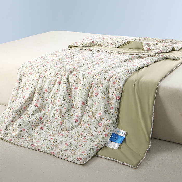 91家纺网 家纺一手货源 找家纺 （总）金昱纺 2026春夏新款A类全棉双层纱棉花单夏被夏凉被空调被