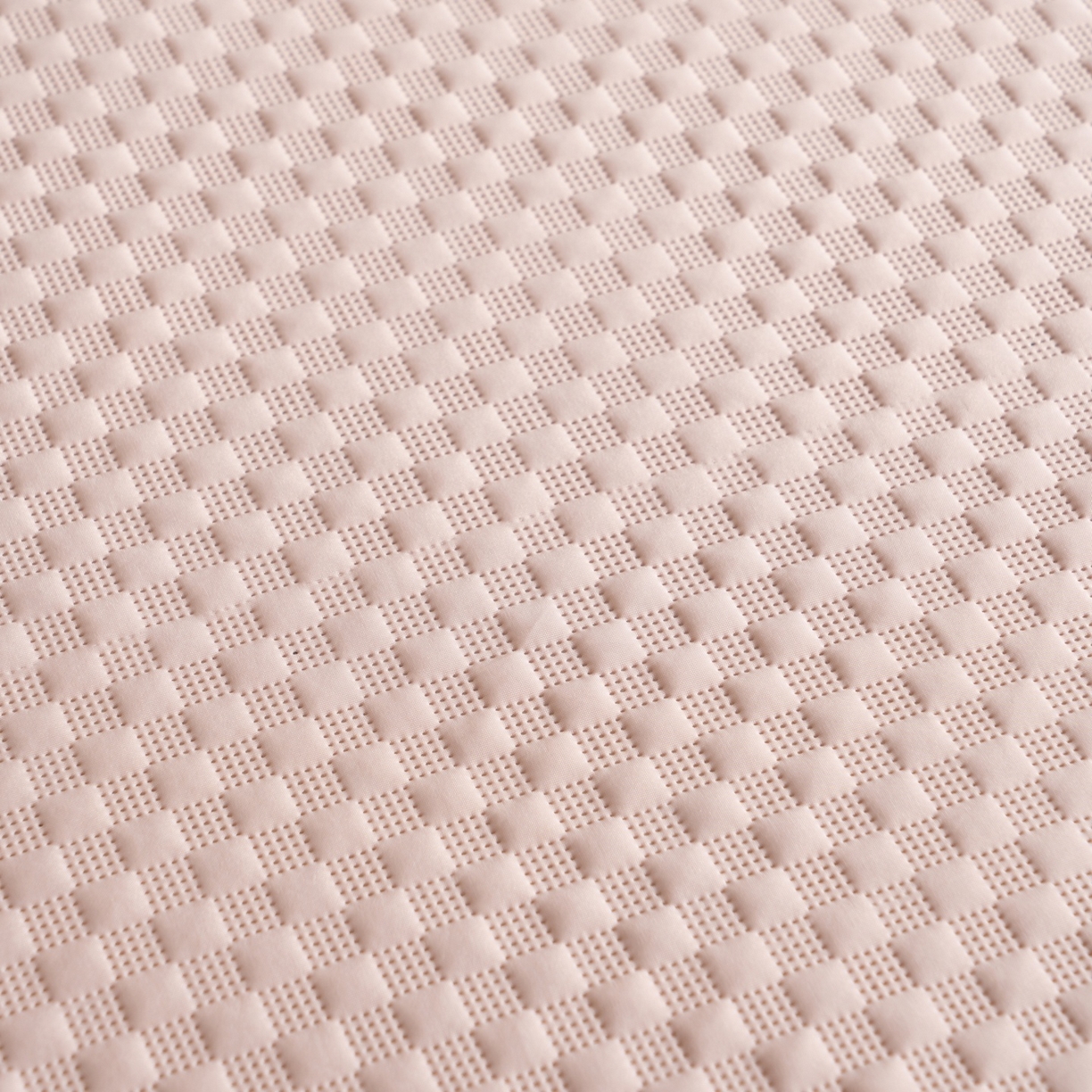 91家纺网 家纺一手货源 找家纺 （总）凌云家纺 2026新款宽边锦纶凉感冰丝席三件套冰格空气席单凉席