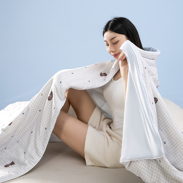 91家纺网 家纺一手货源 找家纺 （总）金昱纺 2026春夏新款A类全棉双层纱棉花单夏被夏凉被空调被