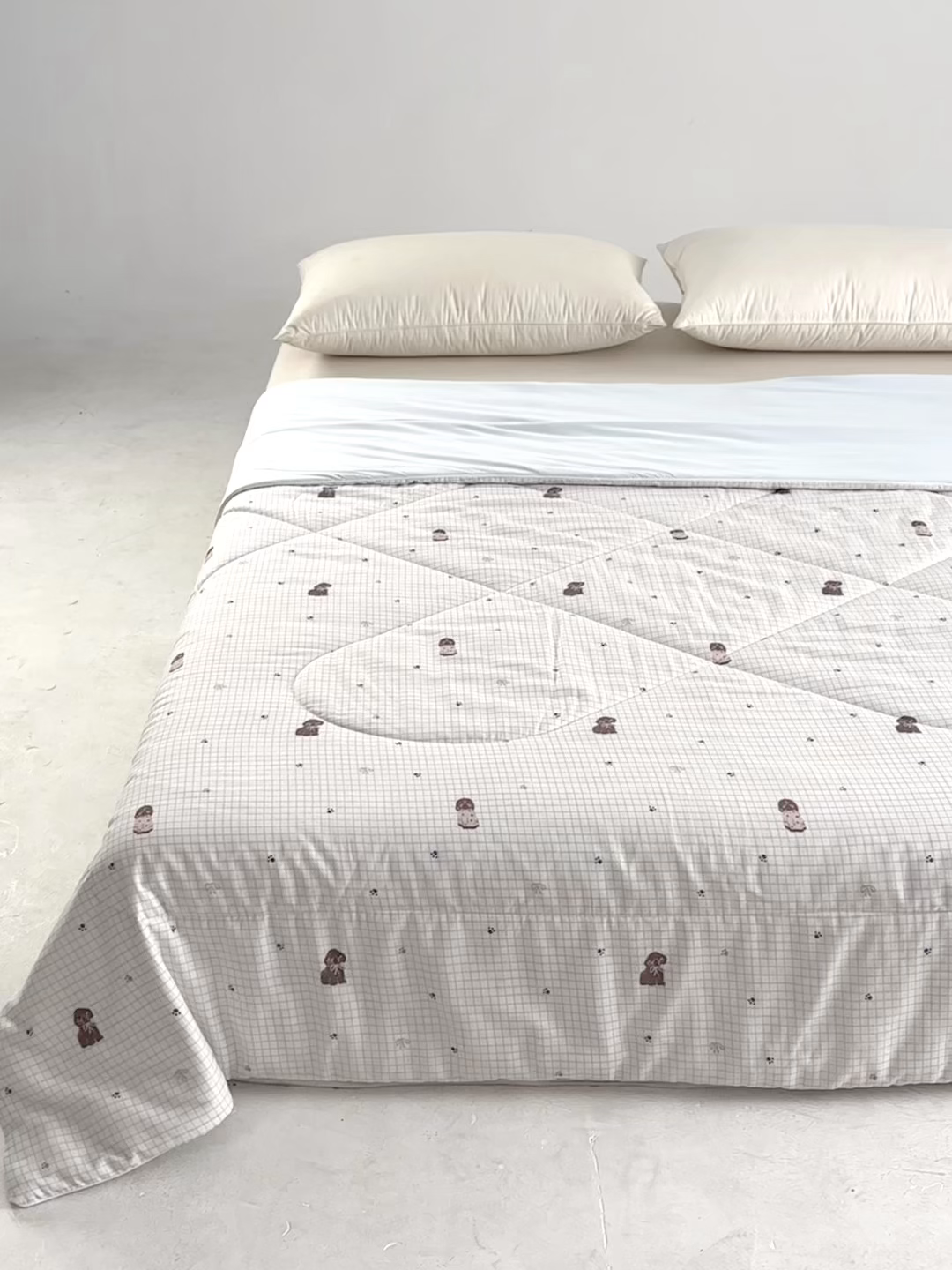 91家纺网 家纺一手货源 找家纺 （总）金昱纺 2026春夏新款A类全棉双层纱棉花单夏被夏凉被空调被