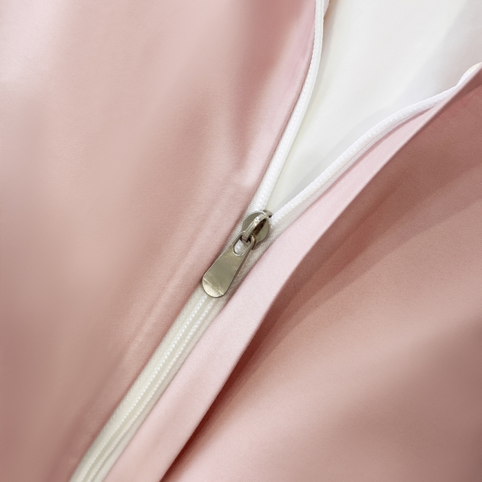 91家纺网 家纺一手货源 找家纺 女子家纺 2026新款刺绣亲肤棉轻奢四件套 花蝶 少女粉