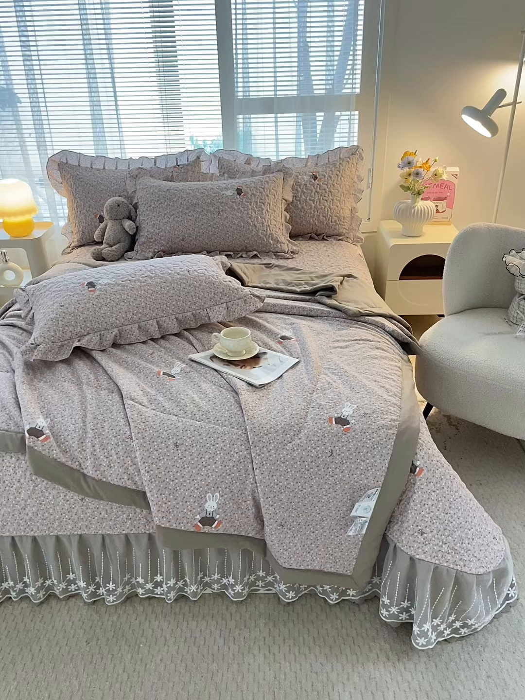 91家纺网 家纺一手货源 找家纺 （总）艺慕家纺 2026新款夏被四件套