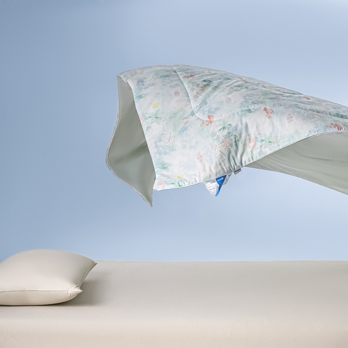 91家纺网 家纺一手货源 找家纺 金昱纺 2026春夏新款A类全棉双层纱棉花单夏被夏凉被空调被 萌宠出游