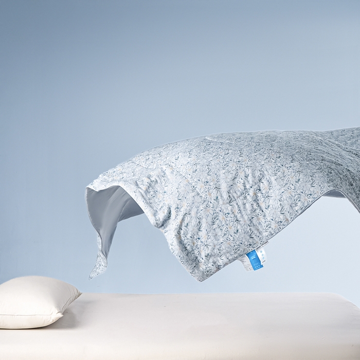 91家纺网 家纺一手货源 找家纺 金昱纺 2026春夏新款A类全棉双层纱棉花单夏被夏凉被空调被 香忆源-兰