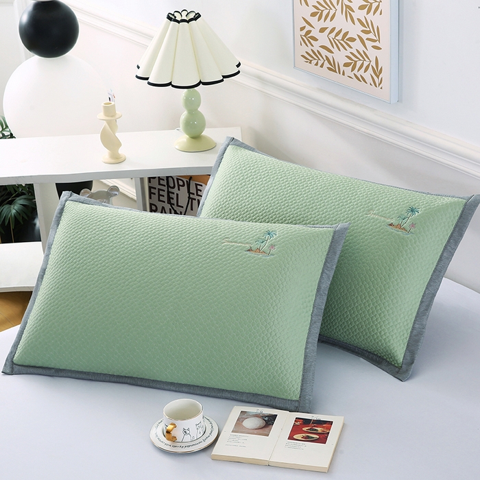 91家纺网 家纺一手货源 找家纺 （总）小牛席业 2026新款海岛夏日冷感豆豆夏凉枕套凉席枕套冰丝枕套竹枕套藤枕套