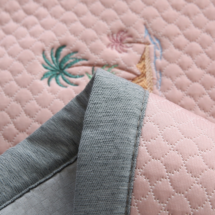 91家纺网 家纺一手货源 找家纺 （总）小牛席业 2026新款海岛夏日冷感豆豆夏凉枕套凉席枕套冰丝枕套竹枕套藤枕套