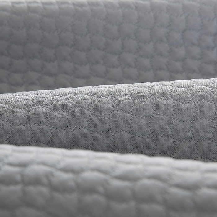 91家纺网 家纺一手货源 找家纺 小牛席业 2026新款海岛夏日冷感豆豆夏凉枕套 灰色