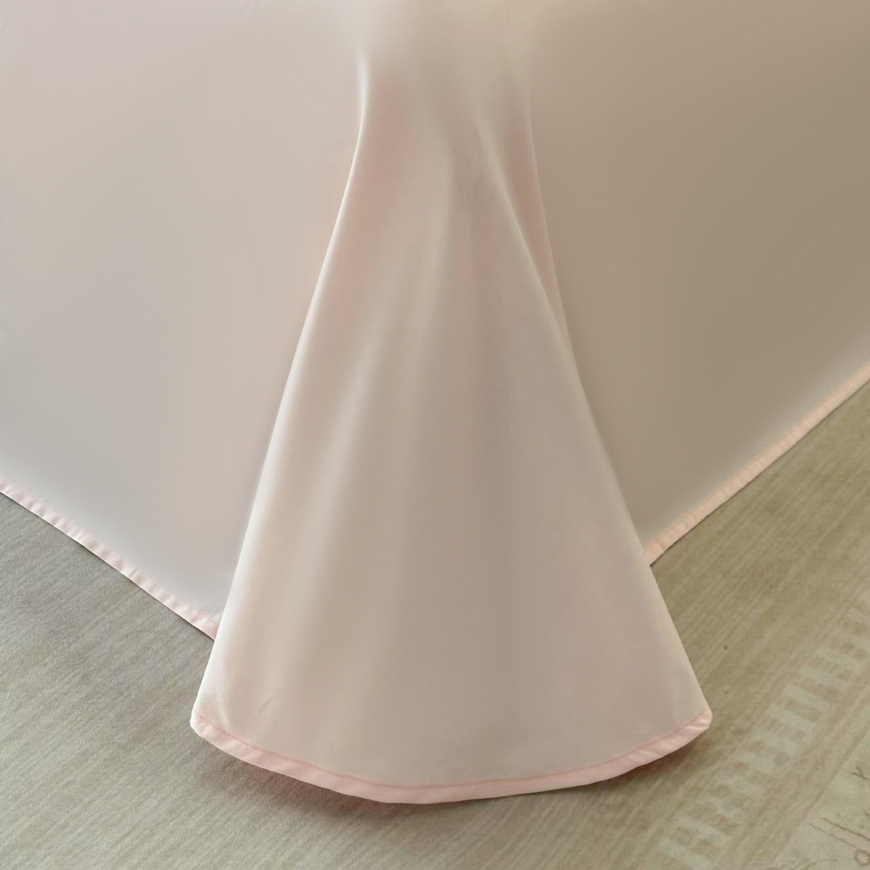 91家纺网 家纺一手货源 找家纺 （总）绒掌柜家纺（品质焕新） 2026新款喷气全棉纯棉刺绣宽边四件套-清韵系列-版权产品-礼盒装