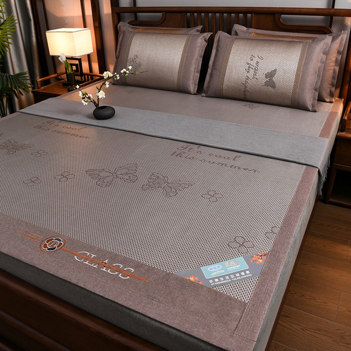 91家纺网 家纺一手货源 找家纺 （总）苏迪网销供货 藤席-凉席 -2026新款凉席冰藤席冰丝席凉感空调席艾草藤席-冰藤席