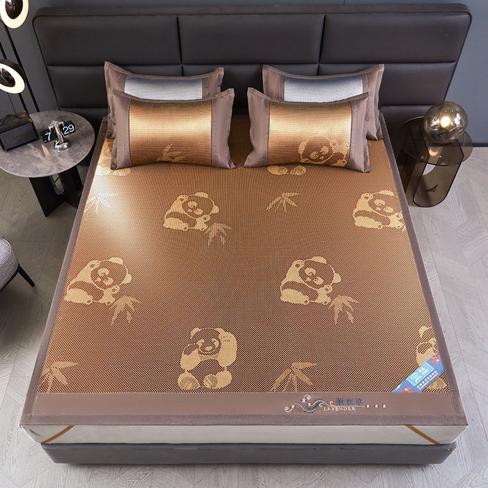 91家纺网 家纺一手货源 找家纺 （总）苏迪网销供货 藤席-凉席 -2026新款凉席冰藤席冰丝席凉感空调席艾草藤席-冰藤席