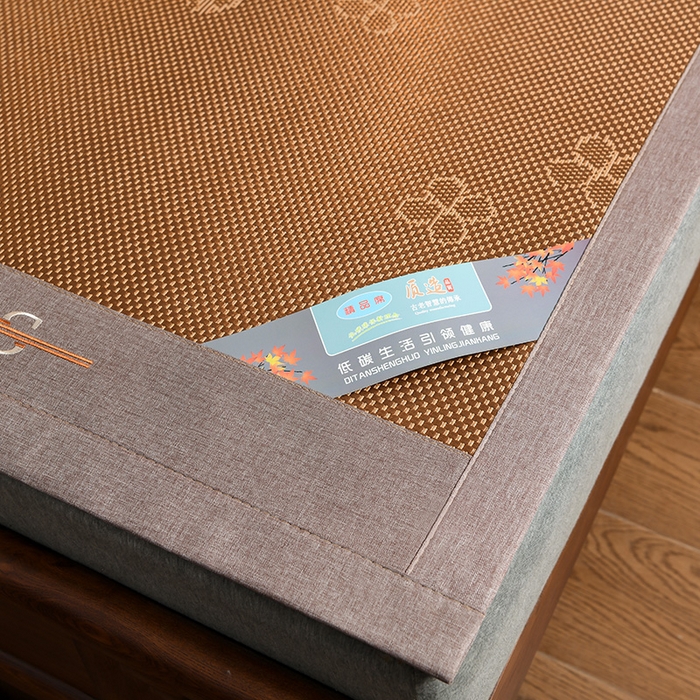 91家纺网 家纺一手货源 找家纺 苏迪网销供货 藤席-凉席 -2026新款凉席冰藤席冰丝席凉感空调席艾草藤席-冰藤席 高端冰藤席  蝶恋 古藤