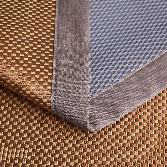 91家纺网 家纺一手货源 找家纺 苏迪网销供货 藤席-凉席 -2026新款凉席冰藤席冰丝席凉感空调席艾草藤席-冰藤席 冰藤熊猫-金色