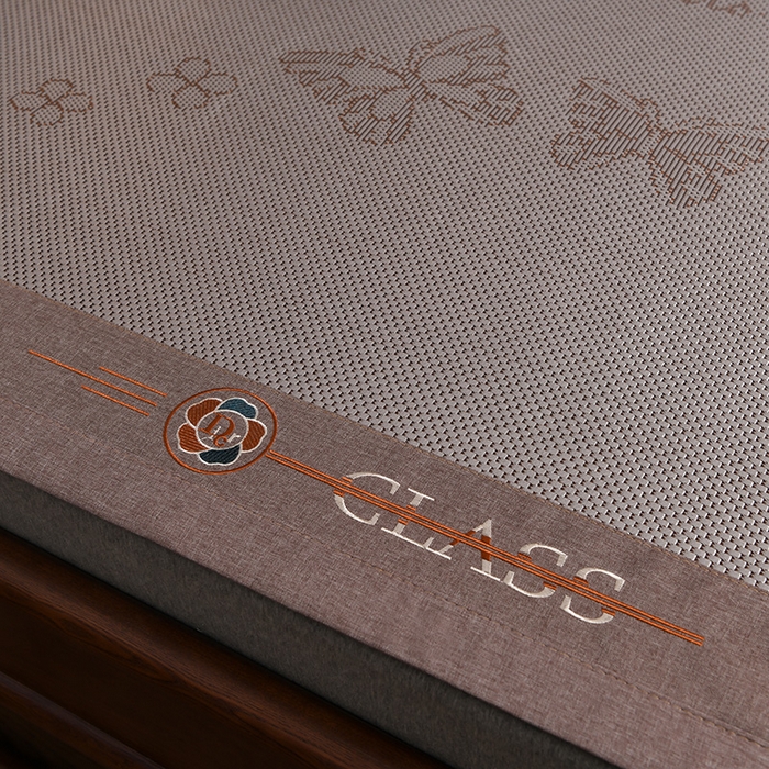 91家纺网 家纺一手货源 找家纺 苏迪网销供货 藤席-凉席 -2026新款凉席冰藤席冰丝席凉感空调席艾草藤席-冰藤席 高端冰藤席  蝶恋 银灰