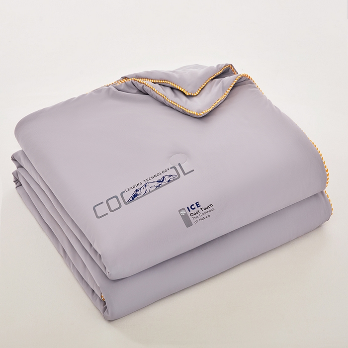 VIP被业 2026新款云母凉感丝A类夏被夏凉被空调被 灰色