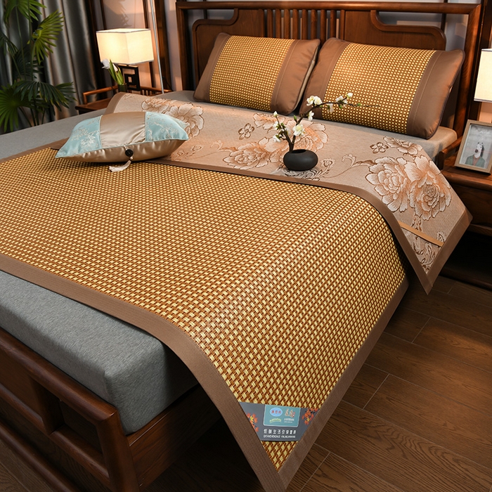 91家纺网 家纺一手货源 找家纺 （总）苏迪网销供货 藤席-凉席 -2026新款新款凉席冰藤席冰丝席凉感空调席艾草藤席-天然藤席