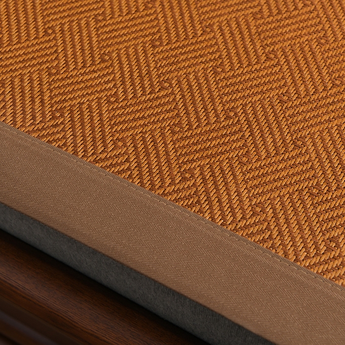 91家纺网 家纺一手货源 找家纺 苏迪网销供货 藤席-凉席 -2026新款新款凉席冰藤席冰丝席凉感空调席艾草藤席-天然藤席 天然藤席--饼干花-红棕