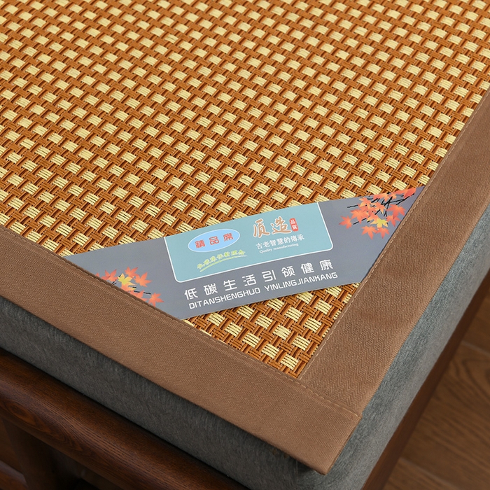 91家纺网 家纺一手货源 找家纺 苏迪网销供货 藤席-凉席 -2026新款新款凉席冰藤席冰丝席凉感空调席艾草藤席-天然藤席 天然藤席--白玉