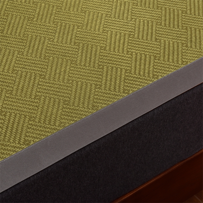 91家纺网 家纺一手货源 找家纺 苏迪网销供货 藤席-凉席 -2026新款新款凉席冰藤席冰丝席凉感空调席艾草藤席-天然藤席 天然藤席 饼干花-绿