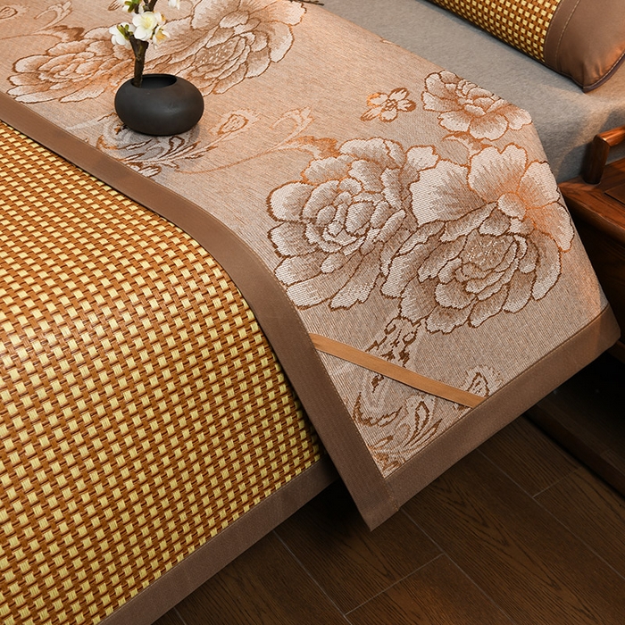 91家纺网 家纺一手货源 找家纺 （总）苏迪网销供货 藤席-凉席 -2026新款新款凉席冰藤席冰丝席凉感空调席艾草藤席-天然藤席