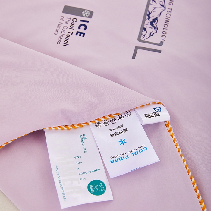 91家纺网 家纺一手货源 找家纺 VIP被业 2026新款云母凉感丝A类夏被夏凉被空调被 紫色