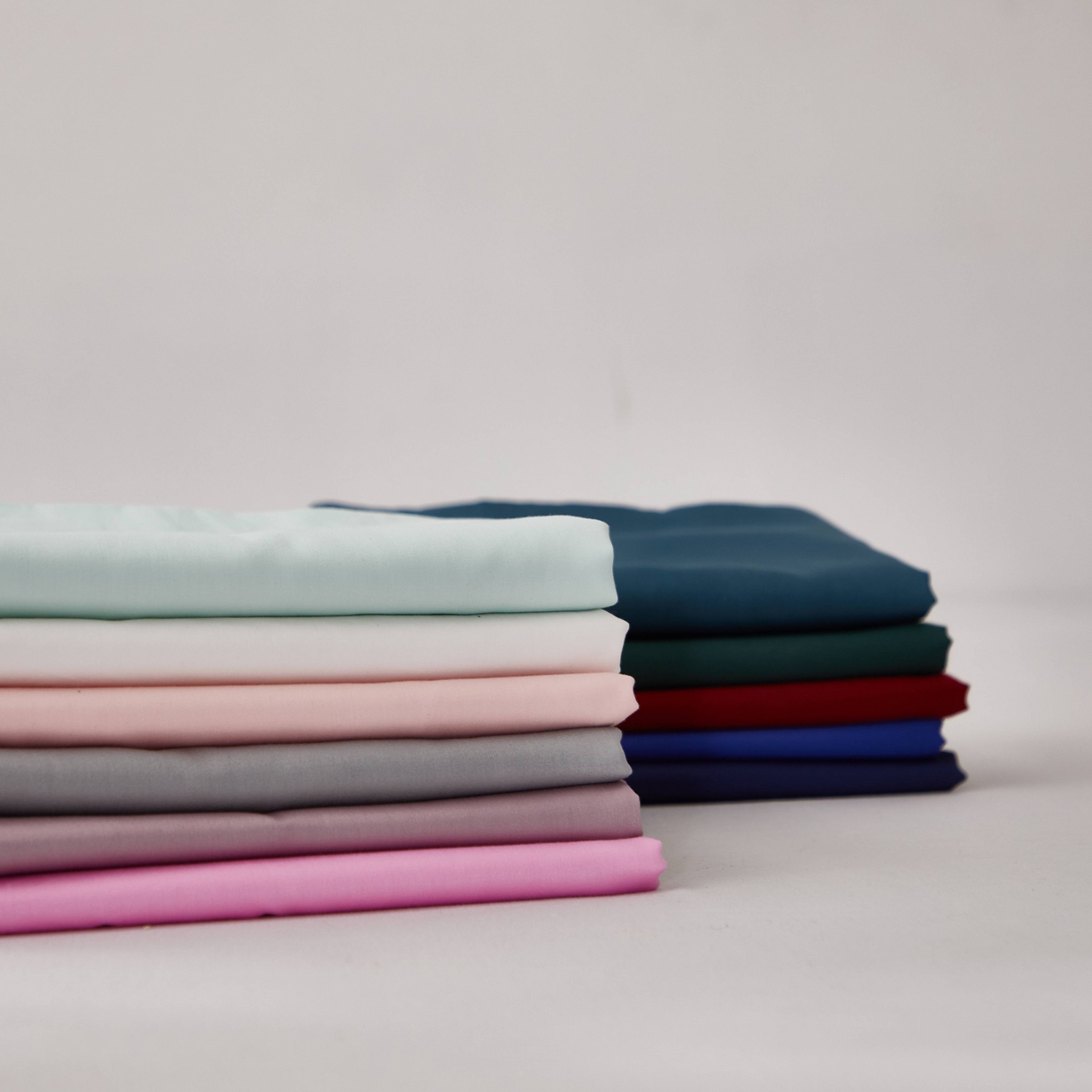 91家纺网 家纺一手货源 找家纺 （总）晶缦家纺 2026新款全棉A类纯棉60支贡缎长绒棉纯色单枕套单品枕套枕套单件