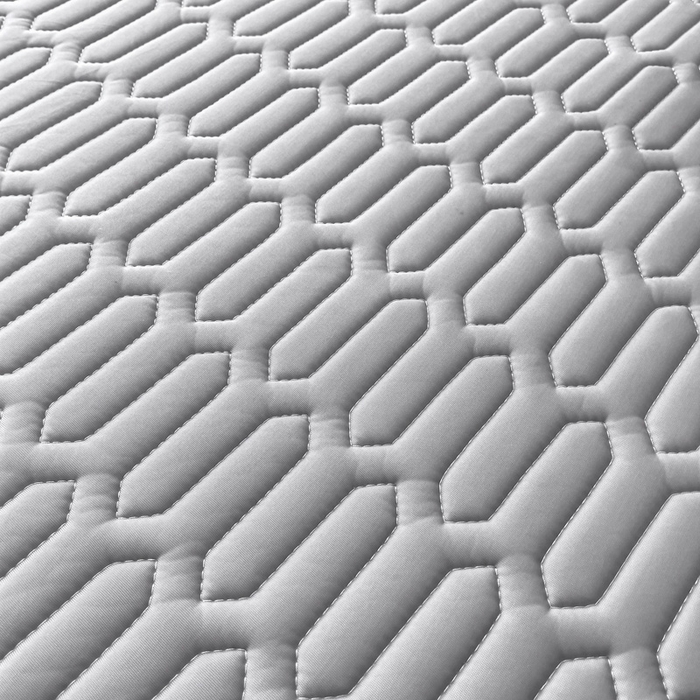 91家纺网 家纺一手货源 找家纺 优雅星家纺 2026新款凉感丝乳胶凉席纯色系列 高级灰