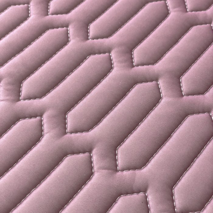 91家纺网 家纺一手货源 找家纺 优雅星家纺 2026新款凉感丝乳胶凉席纯色系列 轻奢紫