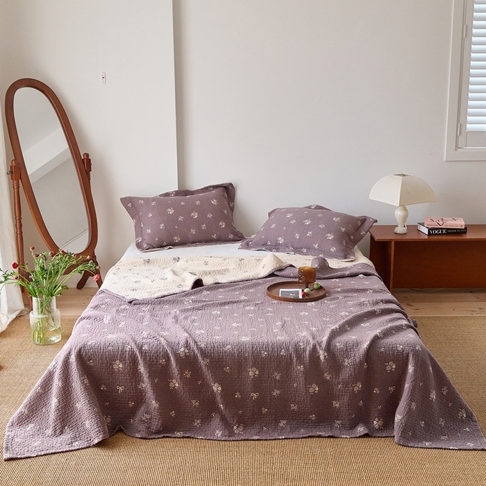 91家纺网 家纺一手货源 找家纺 （总）沐瑟家纺 2026新款床盖三件套