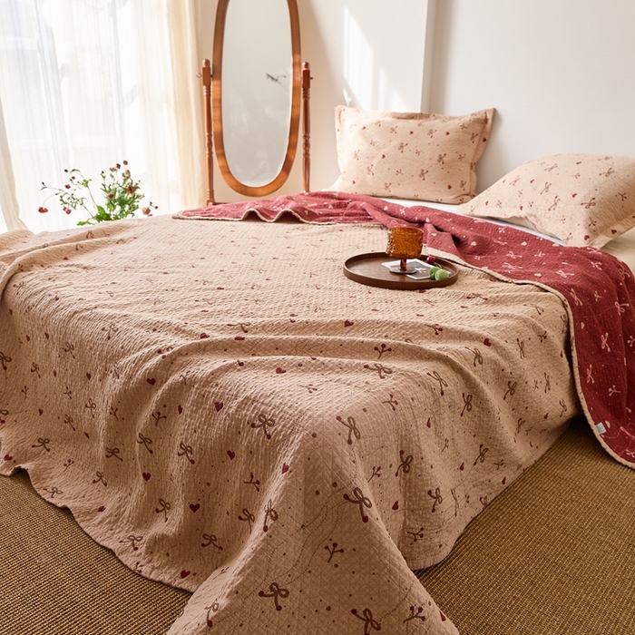 91家纺网 家纺一手货源 找家纺 （总）沐瑟家纺 2026新款床盖三件套