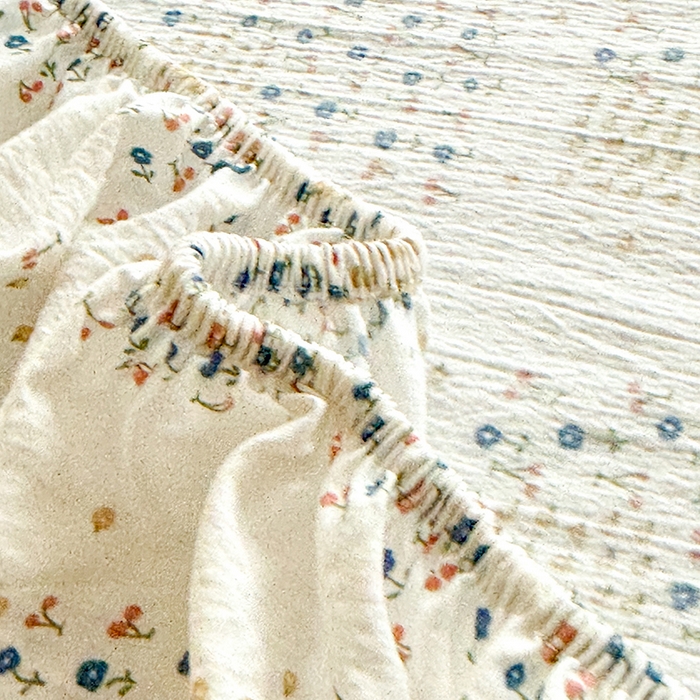 91家纺网 家纺一手货源 找家纺 九诺家纺 2026春夏新款丝柔棉小清新单床笠床罩保护套床笠单件床笠三件套 喵喵物语