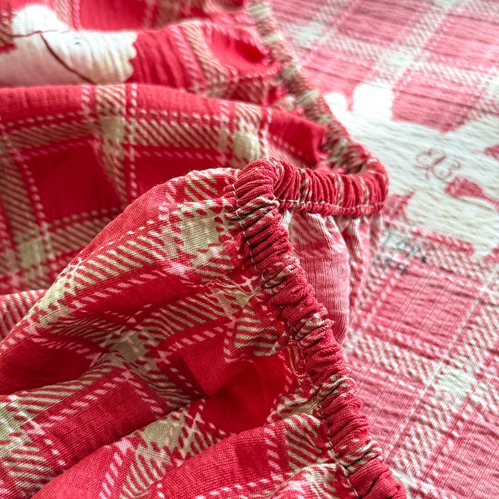 91家纺网 家纺一手货源 找家纺 九诺家纺 2026春夏新款丝柔棉小清新单床笠床罩保护套床笠单件床笠三件套 幸福飞马