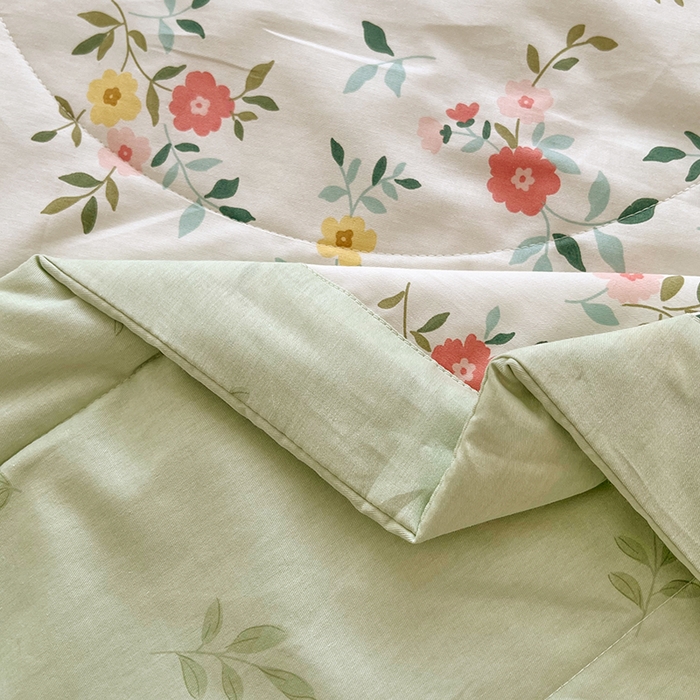 91家纺网 家纺一手货源 找家纺 VIP被业 2026新款新疆棉里外棉全棉空调被夏被夏凉被四件套 惊鸿醉