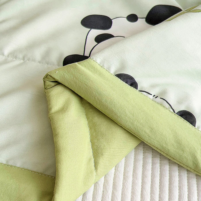 91家纺网 家纺一手货源 找家纺 （总）吉咪兔家纺 2024年新款水洗棉儿童夏凉被婴儿空调被宝宝幼儿园专用大豆芯夏季薄款小被子