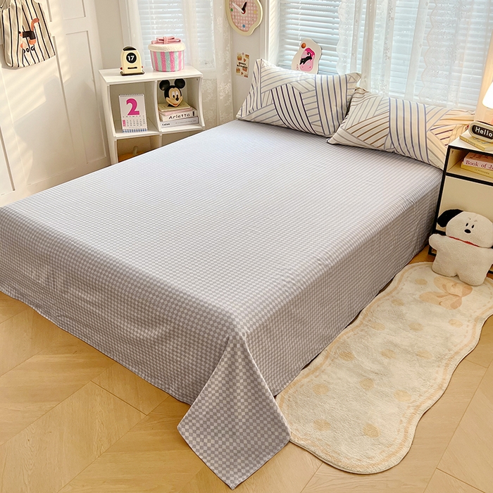 91家纺网 家纺一手货源 找家纺 VIP被业 2026新款新疆棉里外棉全棉空调被夏被夏凉被四件套 少年游