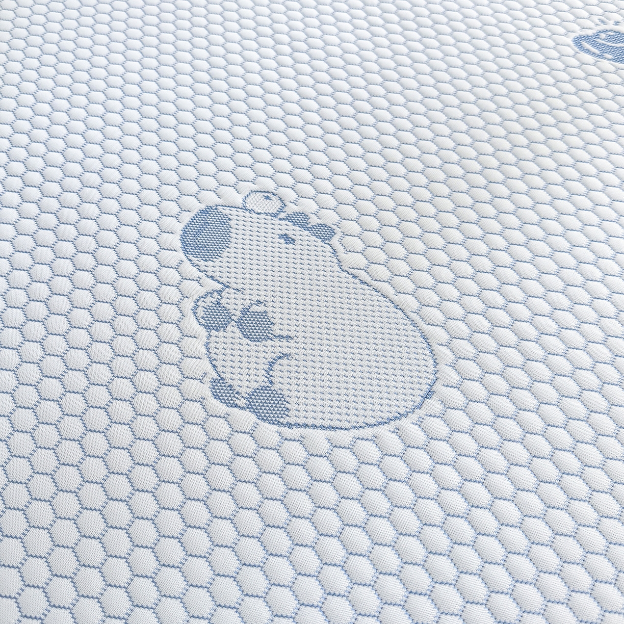 91家纺网 家纺一手货源 找家纺 奇丝雅 2026新款夏季A类冰豆豆凉席冰丝凉席家用冰丝席可机洗水洗单人学生宿舍上下铺寝室 卡皮巴拉-蓝