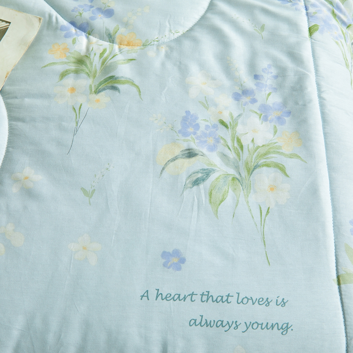 91家纺网 家纺一手货源 找家纺 西域种棉人·千百笠 2026新款A类里外全棉12868夏凉被100%新疆棉纯棉全棉填充印花款空调被夏被 全棉印花 雾莲